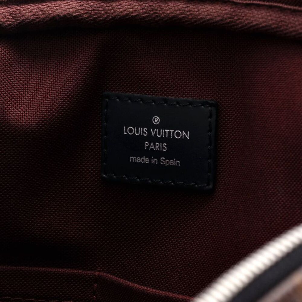 Louis Vuitton Porte-Documents Voyage Briefcase Macassar Monogram Canvas PM Brown - Picture 6 of 7